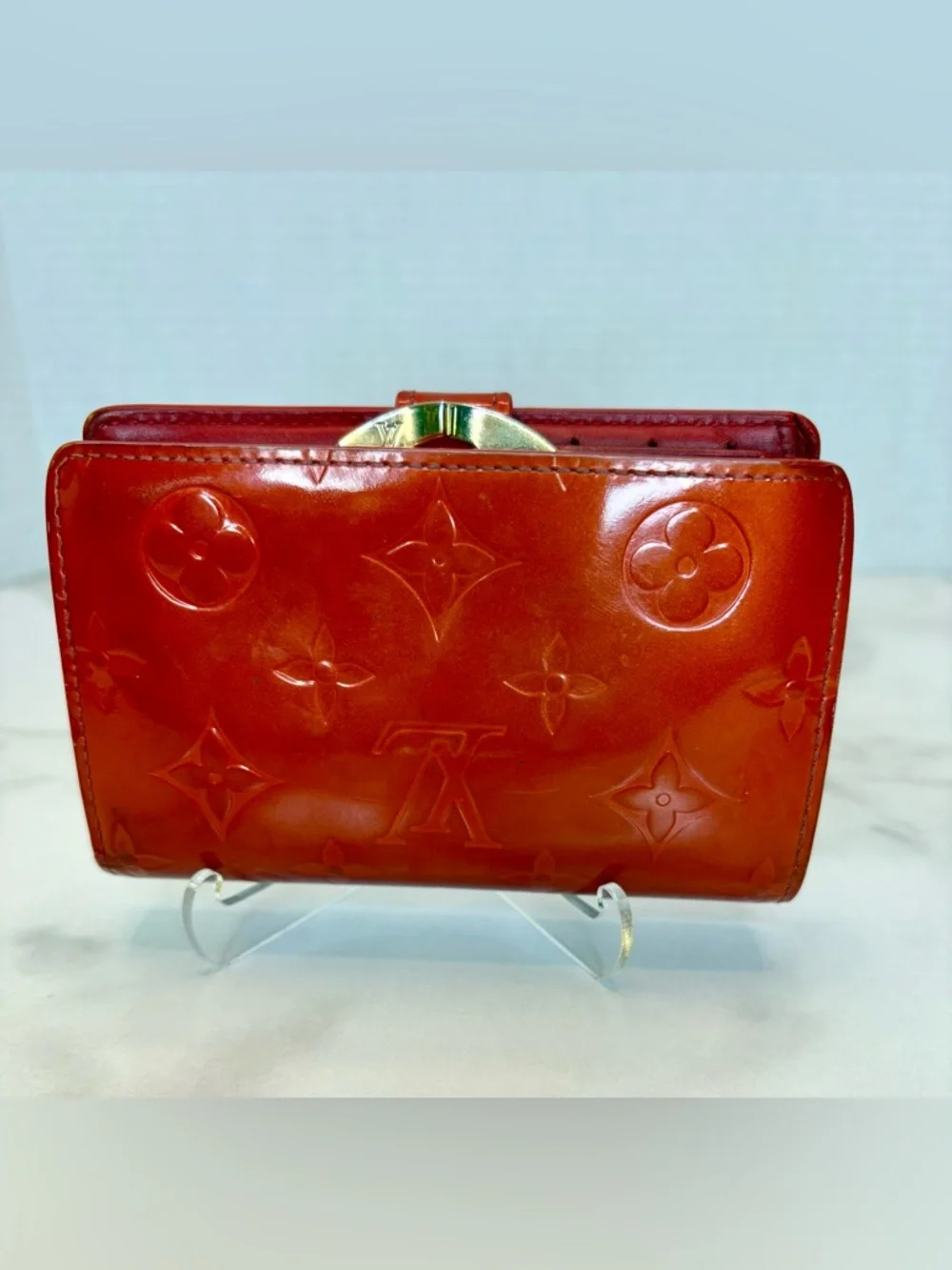 Louis Vuitton Monogram Vernis French Purse Wallet - Picture 3 of 13